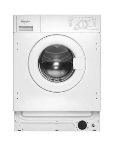 Whirlpool Awoa6122 Built-In 6Kg Load, 1200 Spin Washing Machine - Washing Machine With Installation Whirlpool Awoa6122 Built-In 6Kg Load, 1200 Spin Washing Machine - Washing Machine With Installation